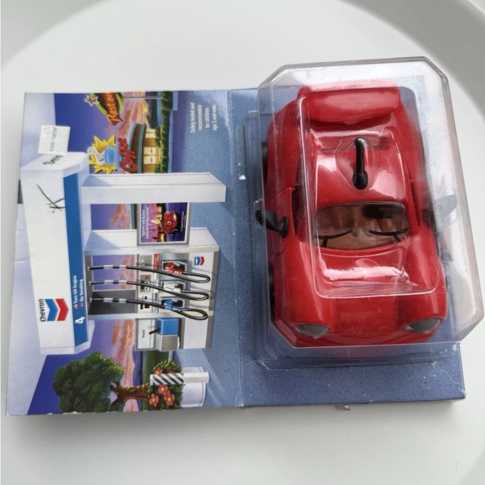 Vintage "The Chevron Cars" Tony Turbo Red Sports Car New in box - Picture 2 of 5